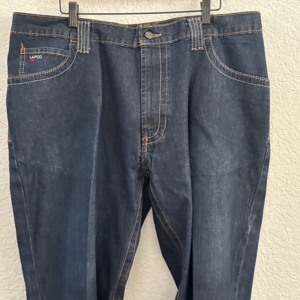 LAPCO FR Flame Resistant Mens Denim Utility Work Jeans P-INDM10 Size 40x34